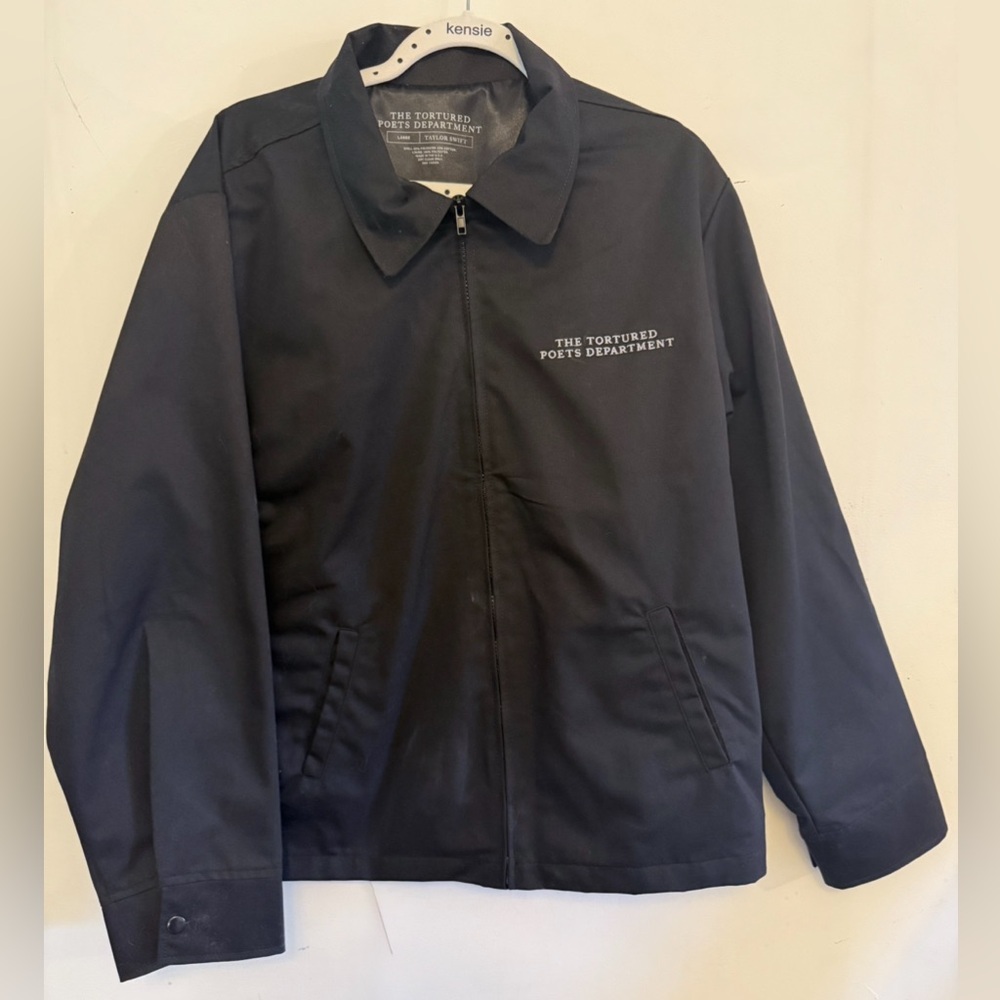Taylor Swift Tortured Poets Department Black Jacket